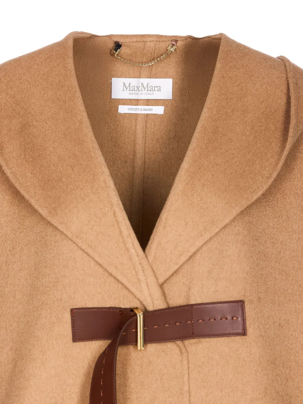 Max Mara capa con capucha y cinturón | Capas y ponchos | Image 2