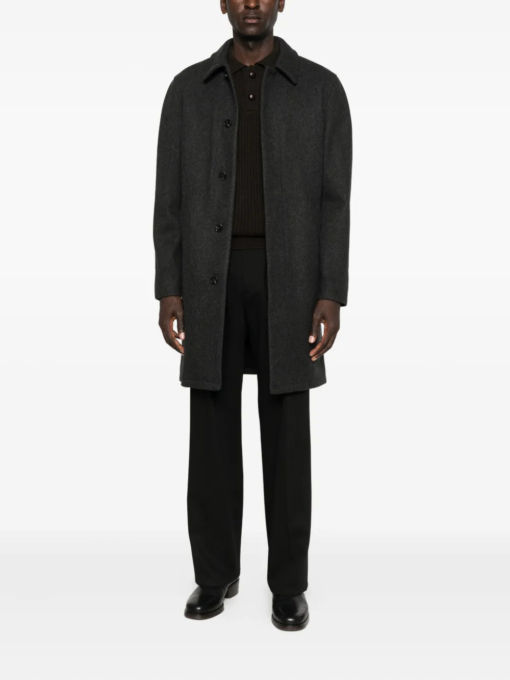 A.P.C. welt-pocket wool-blend coat | Single Breasted Coats | Image 2
