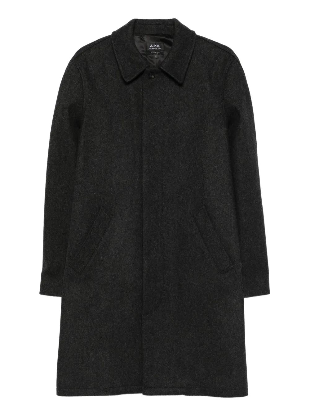 A.P.C. ウェルトポケット コート - グレー A.P.C. ウェルトポケット コート - グレー