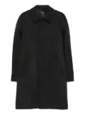 A.P.C. welt-pocket wool-blend coat - Grey