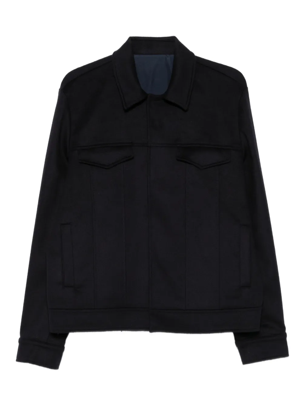 Costumein flap-pocket jacket | Blue | Image 1