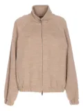 Max Mara zip-up sweatshirt - Neutrals