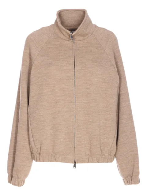 Max Mara zip-up sweatshirt