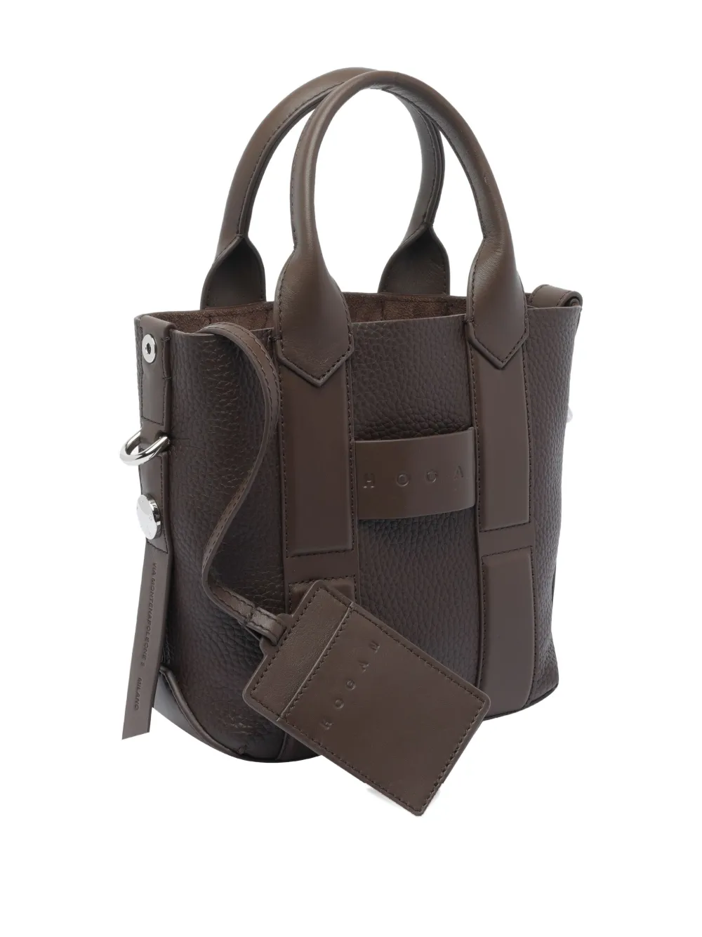 Hogan small Script tote bag - Bruin