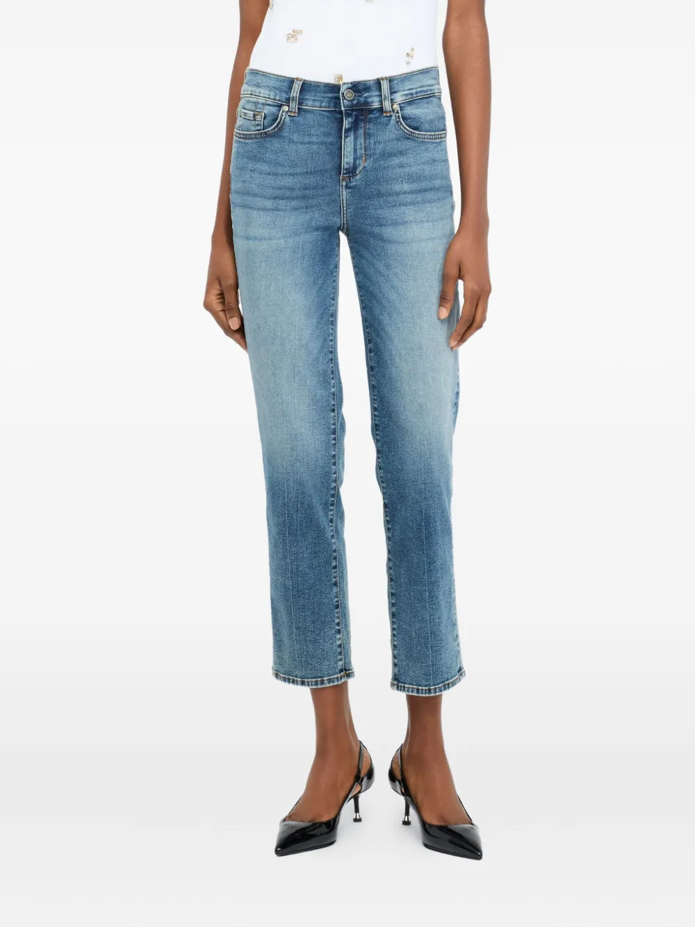 Liu •jo Liu Jo Better Slim Jeans In Blue