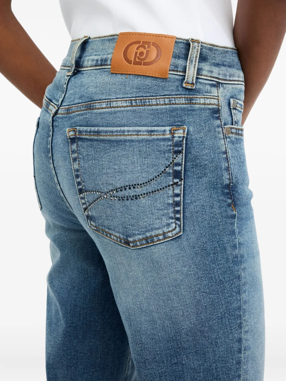 Liu •jo Liu Jo Better Slim Jeans In Blue