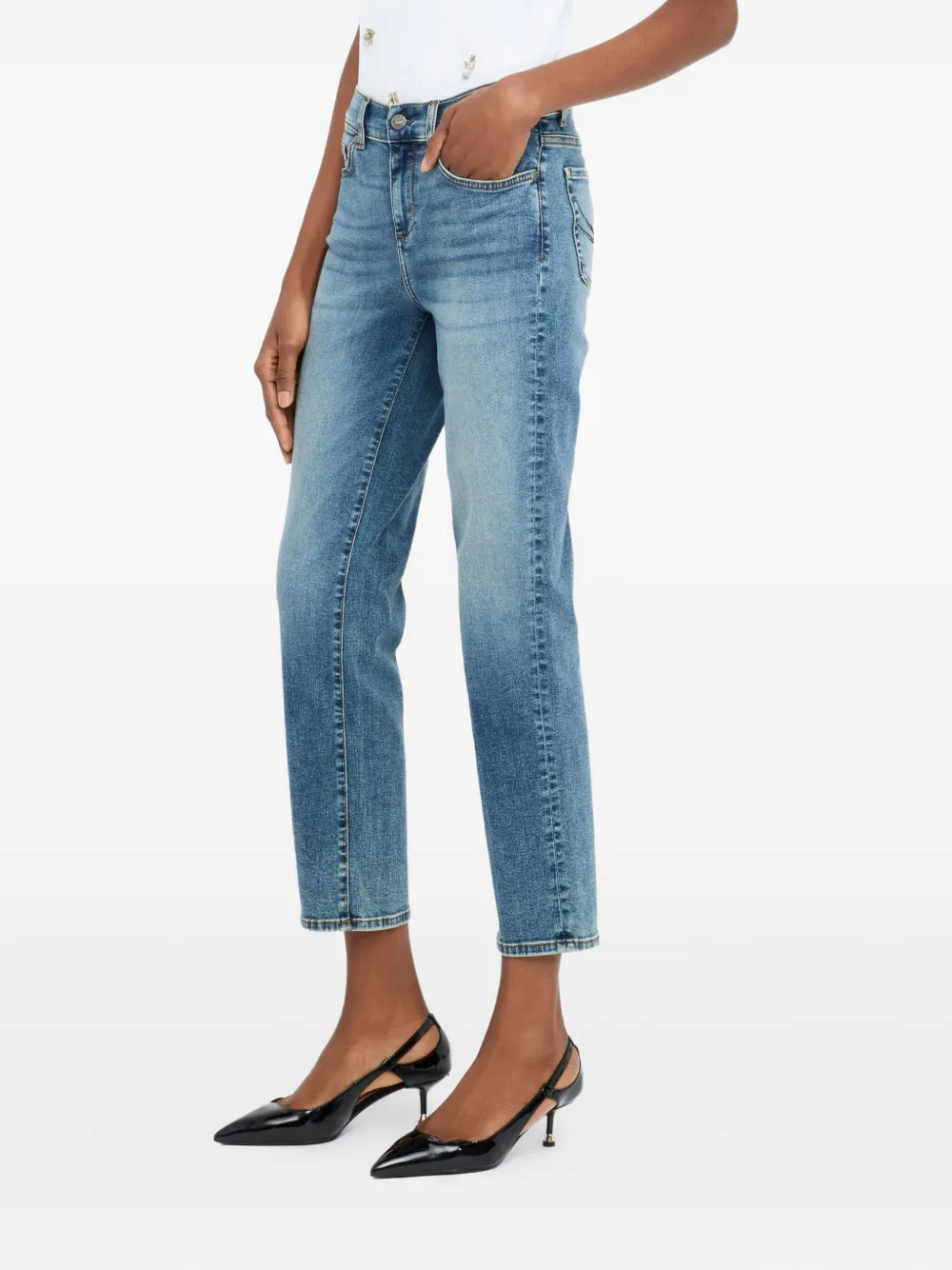 Liu •jo Liu Jo Better Slim Jeans In Blue