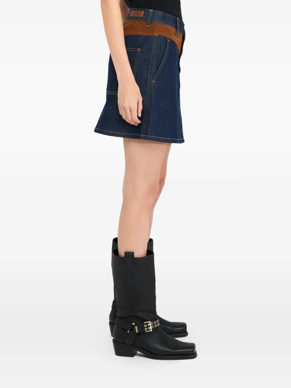 Liu •jo Skirt Liu Jo Woman Color Denim In Blue