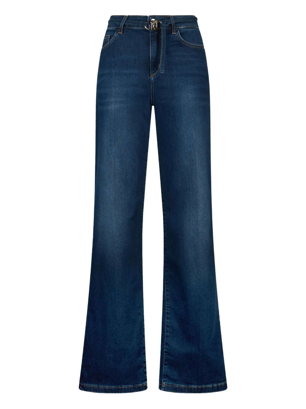 LIU JO Flared jeans with belt | Blue | Image 1