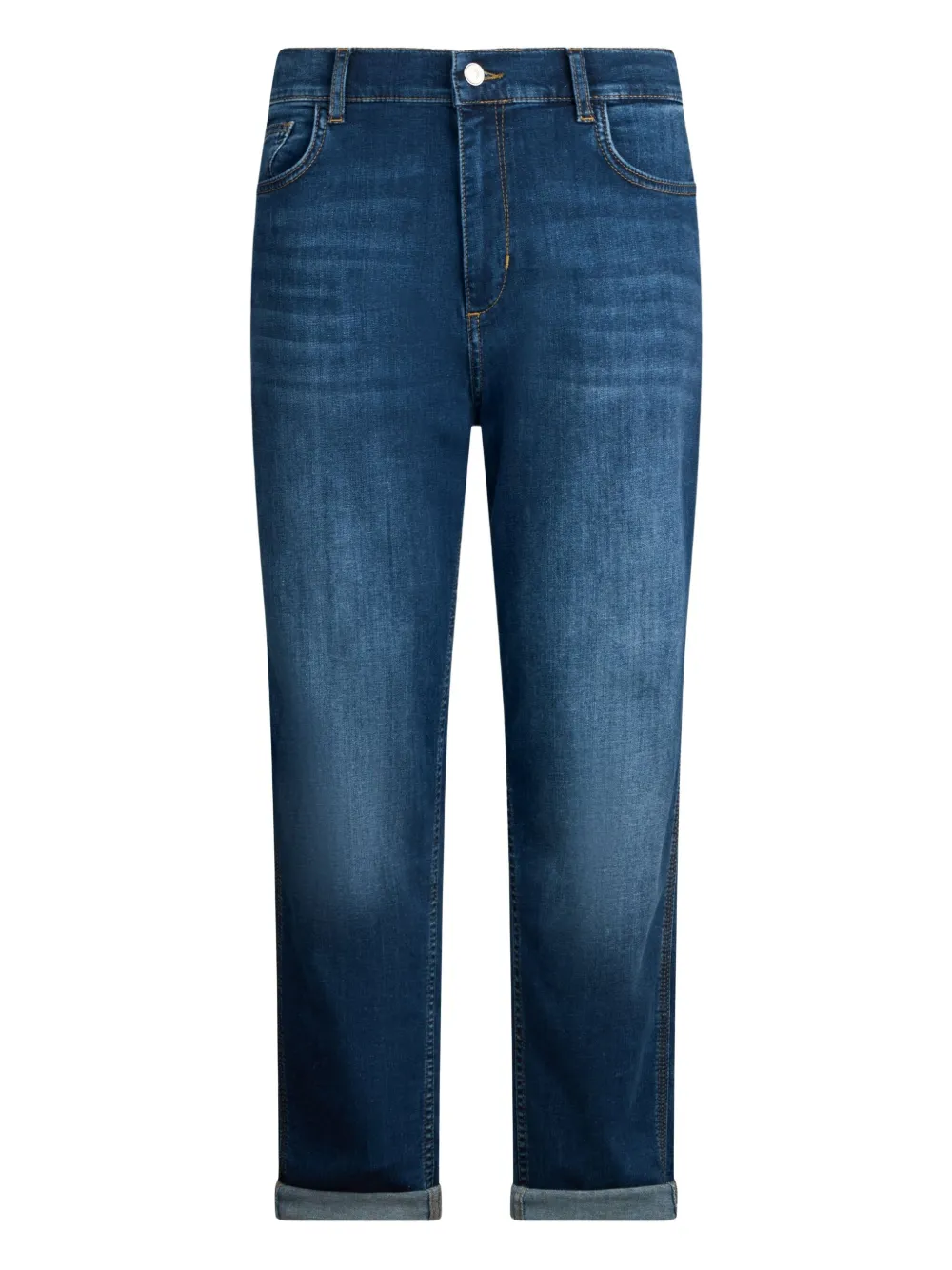 Liu •jo Carrot-fit High-rise Jeans In Blue