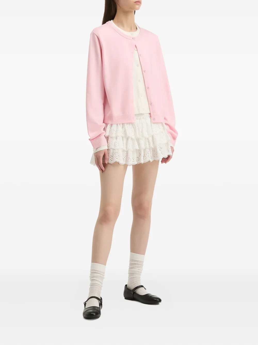 b+ab button-detail long-sleeves cardigan | Cardigans | Image 2