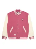AAPE BY *A BATHING APE® logo-patch bomber jacket - Pink