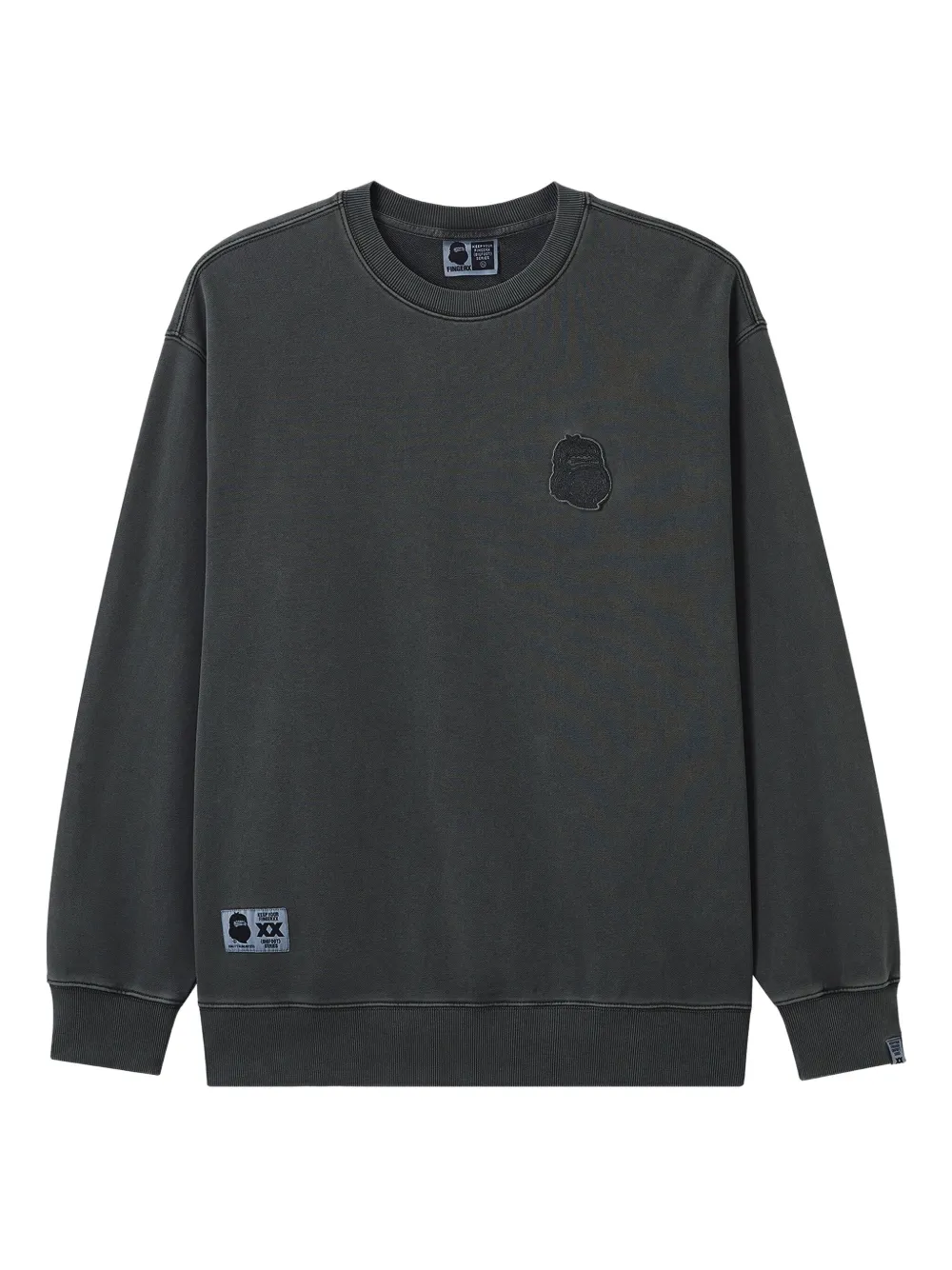 Fingercroxx Cotton Sweatshirt In Gray