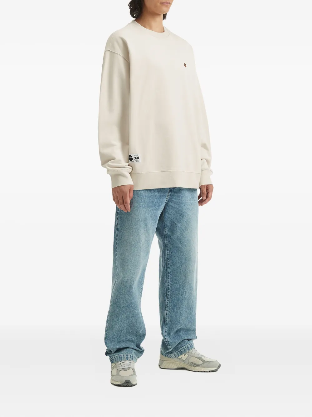 Fingercroxx Cotton Sweatshirt In Neutral