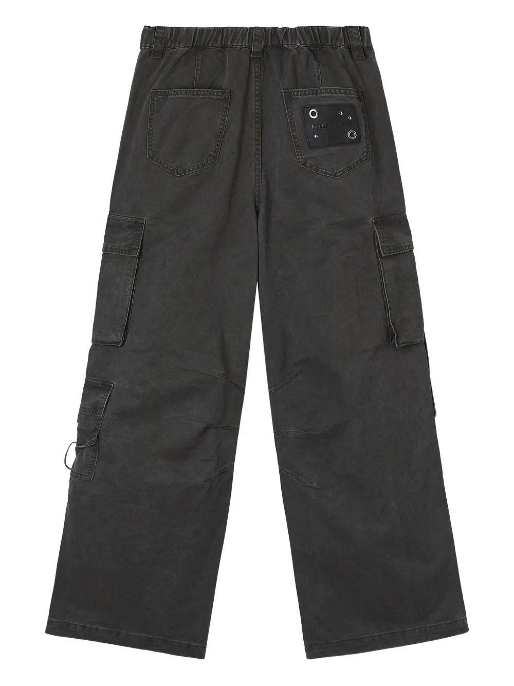 Musium Div. cargo-pockets trousers - Zwart