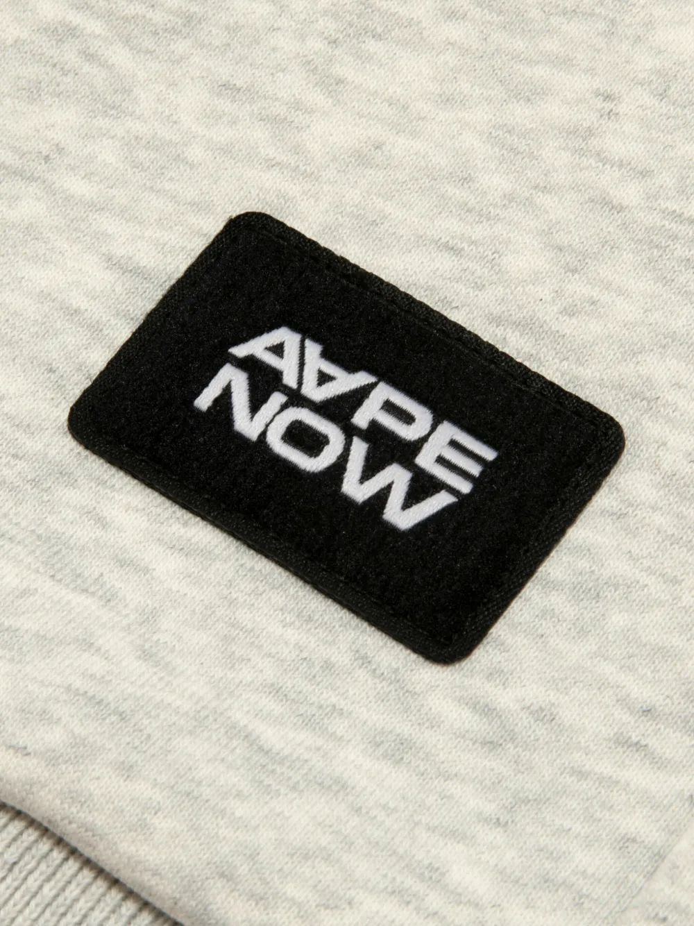 Aape By A Bathing Ape Logo-patch Buttoned Bomber Jacket In Neutral
