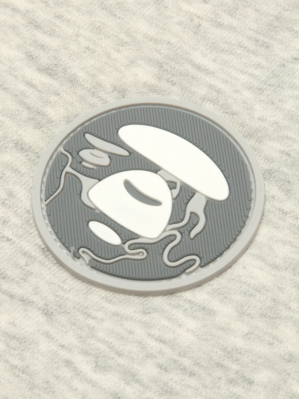 Aape By A Bathing Ape Logo-patch Buttoned Bomber Jacket In Neutral