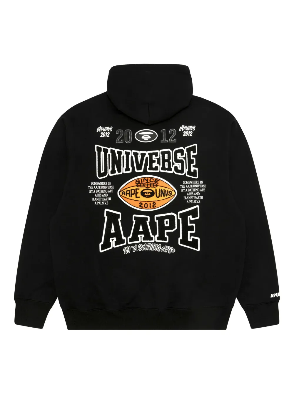 AAPE BY *A BATHING APE® embroidered long-sleeve hoodie | Hoodies | Image 2