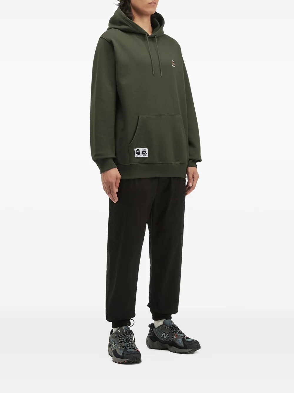FINGERCROXX embroidered kangaroo-pocket hoodie | Hoodies | Image 2