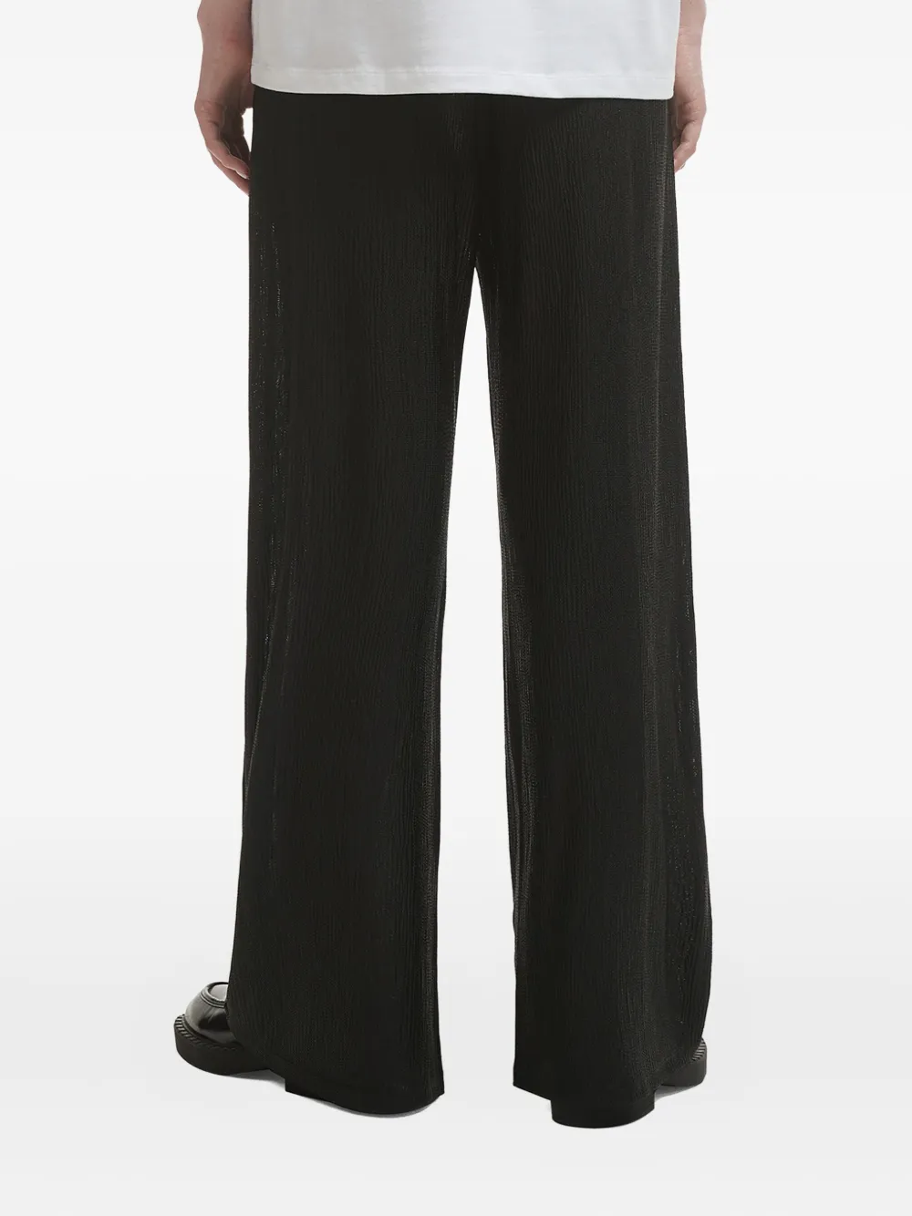 b+ab Broek met geplooide details Zwart