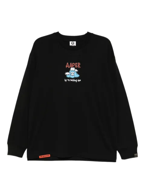 AAPE BY *A BATHING APE® screen-printed T-shirt