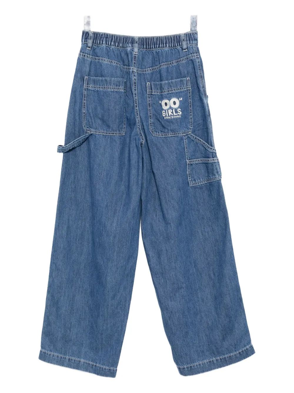 Chocoolate Wide-leg Jeans In Blue
