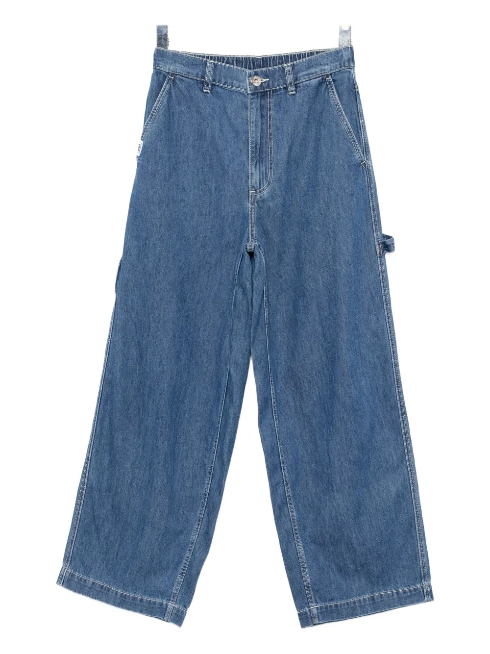 Chocoolate Wide-leg Jeans In Blue