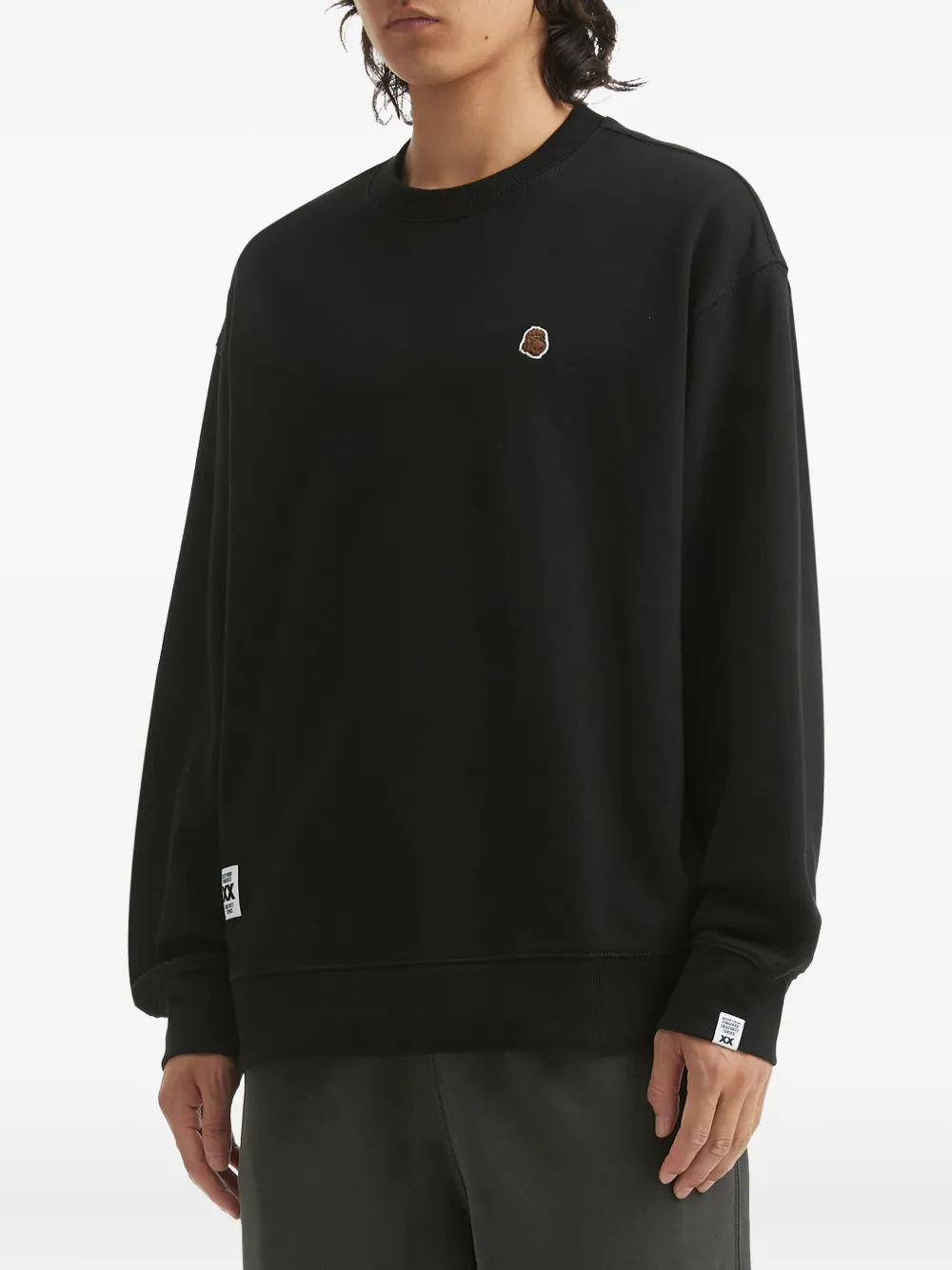 Fingercroxx Cotton Sweatshirt In Black