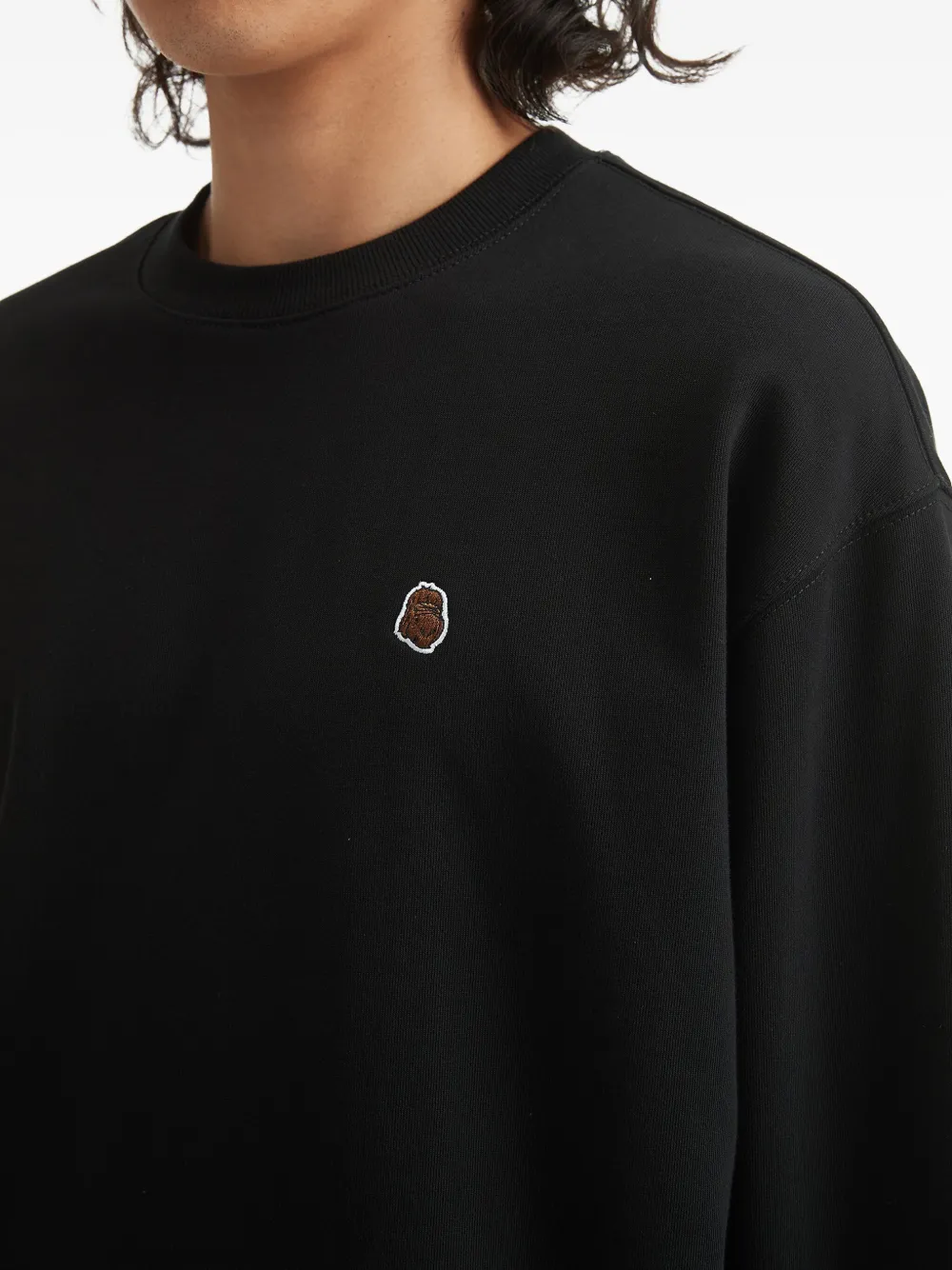 Fingercroxx Cotton Sweatshirt In Black