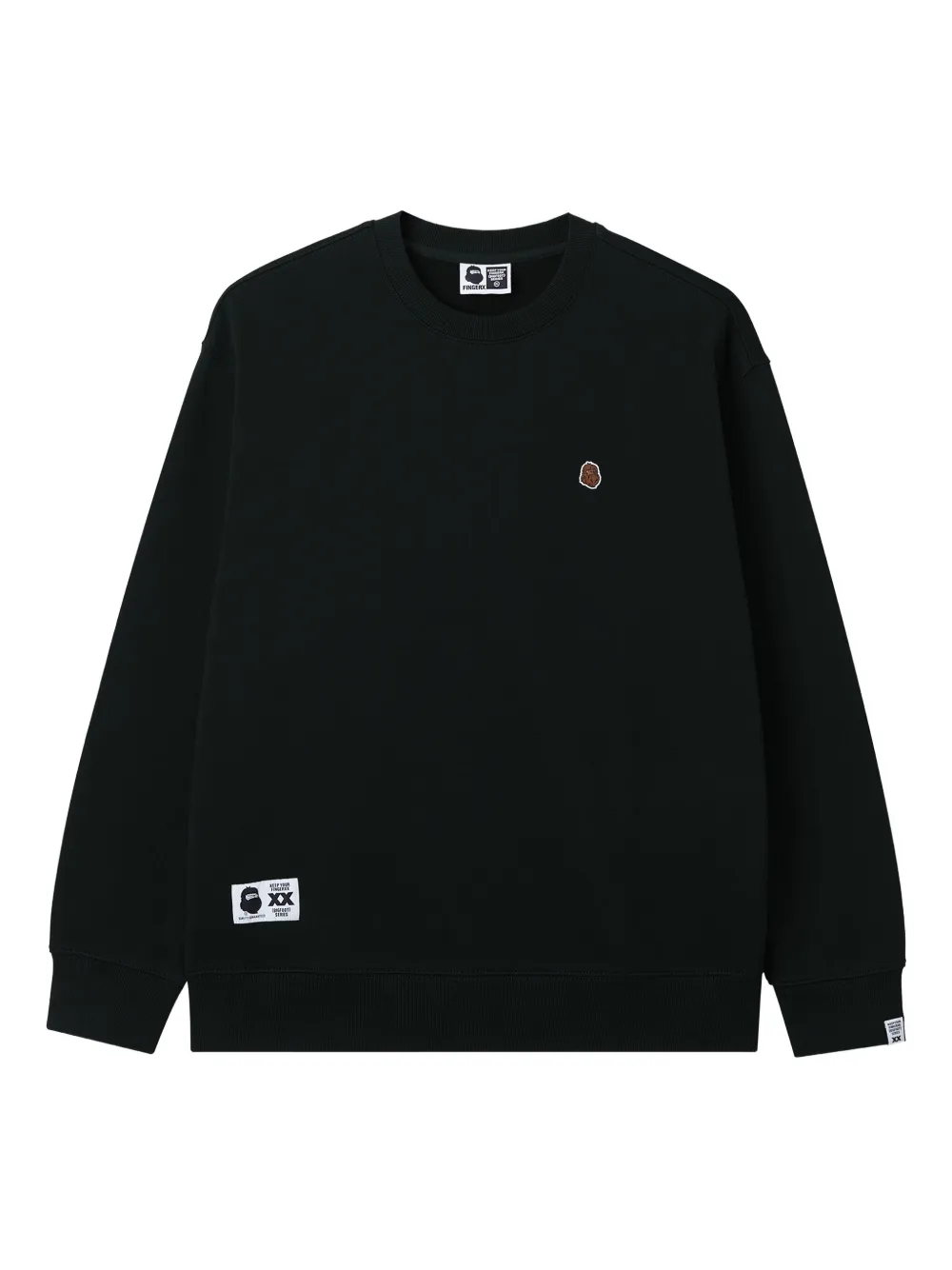 Fingercroxx Cotton Sweatshirt In Black