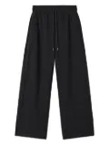 tout a coup seam-details trousers - Black