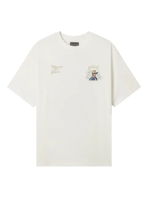 Musium Div. playera con cara estampada