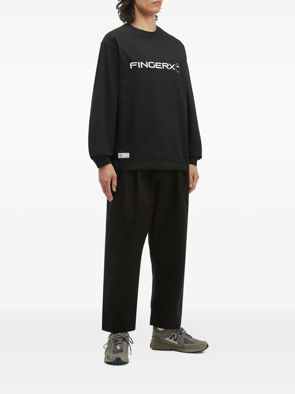 FINGERCROXX embroidered long-sleeve top | T-Shirts | Image 2