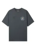 Musium Div. face-print T-shirt - Grey