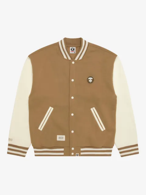 AAPE BY *A BATHING APE® logo-patch bomber jacket 