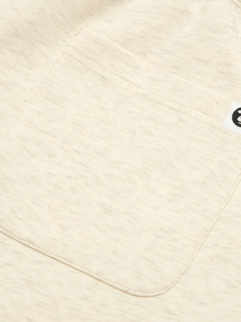 Aape By A Bathing Ape Embroidered-logo Drawstring Trousers In Neutral