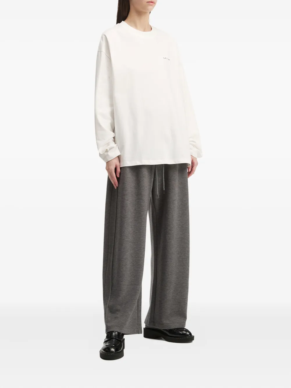 tout a coup embroidered-logo long-sleeve T-shirt | T-Shirts & Jersey Shirts | Image 2