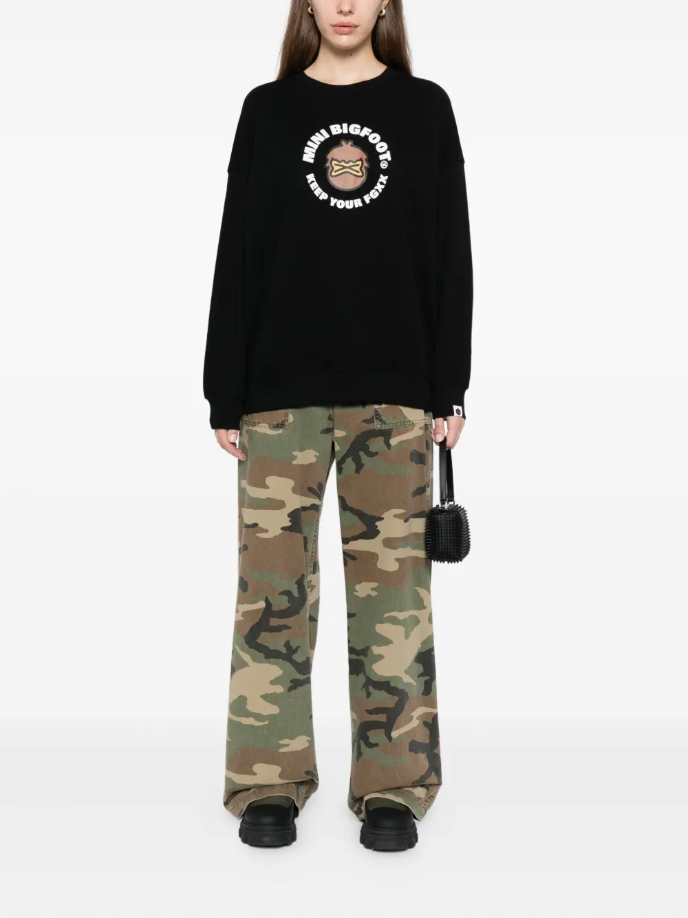 FINGERCROXX graphic-print sweatshirt | Sweaters | Image 2