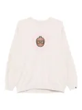 FINGERCROXX graphic-print sweatshirt - Neutrals