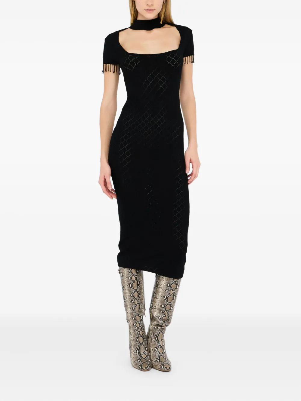LIU JO Knit dress - Zwart
