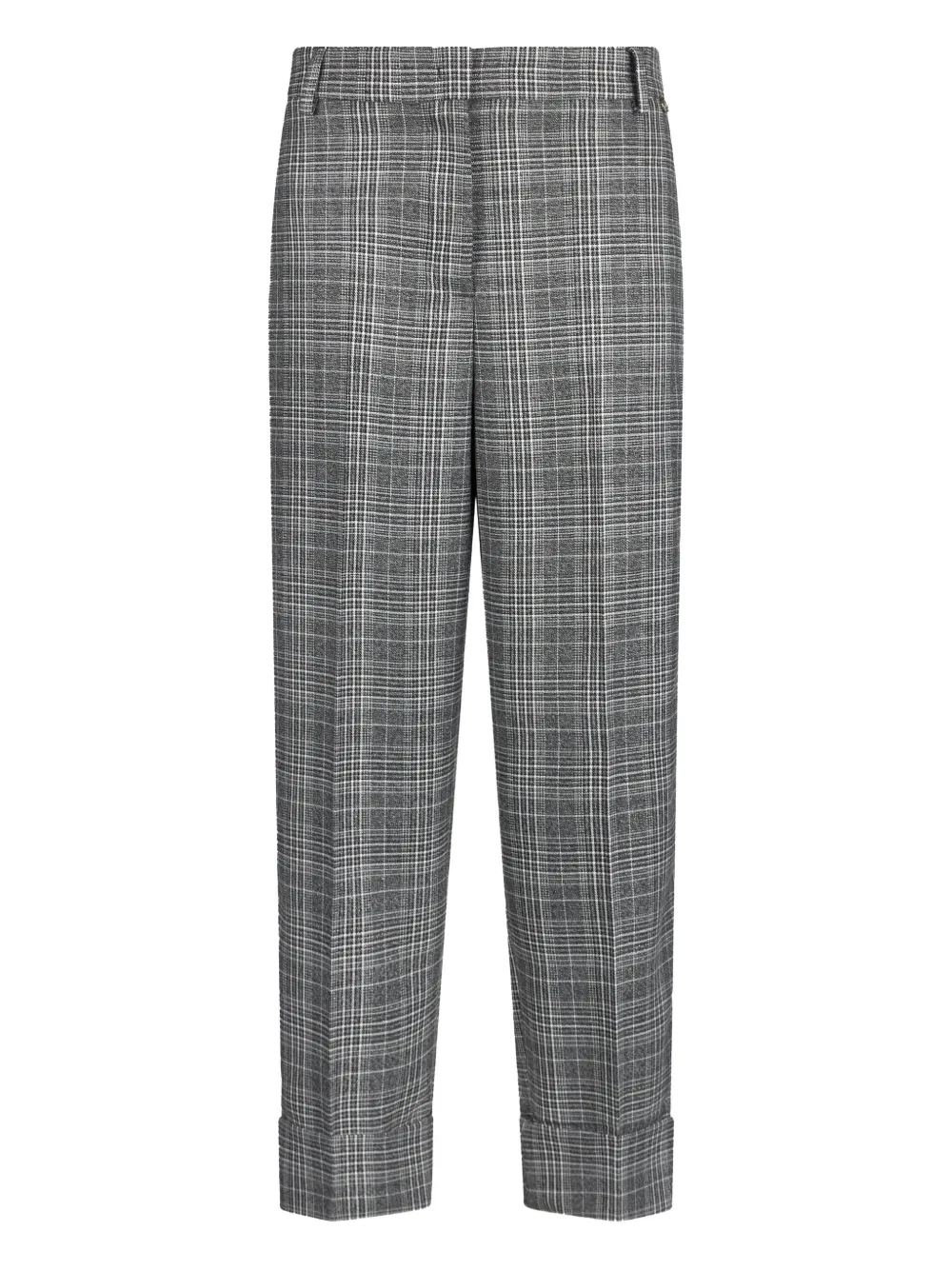 LIU JO Glen plaid trousers | Grey | Image 1