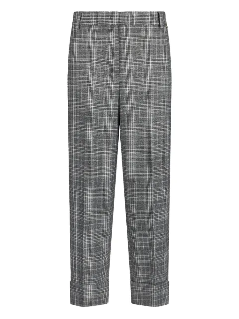 LIU JO pantalones con motivo de cuadros