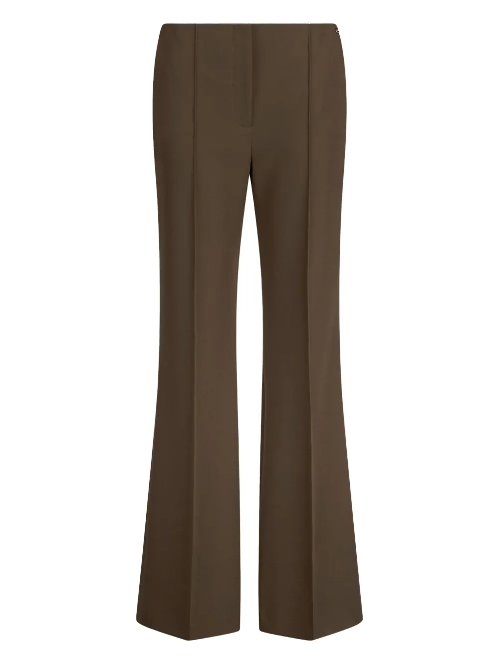 LIU JO pleated flared trousers | Brown | Image 1