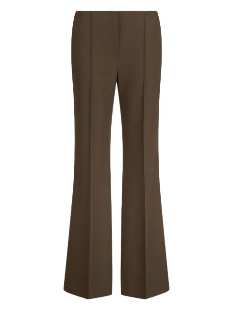 LIU JO pantalones acampanados con pliegues