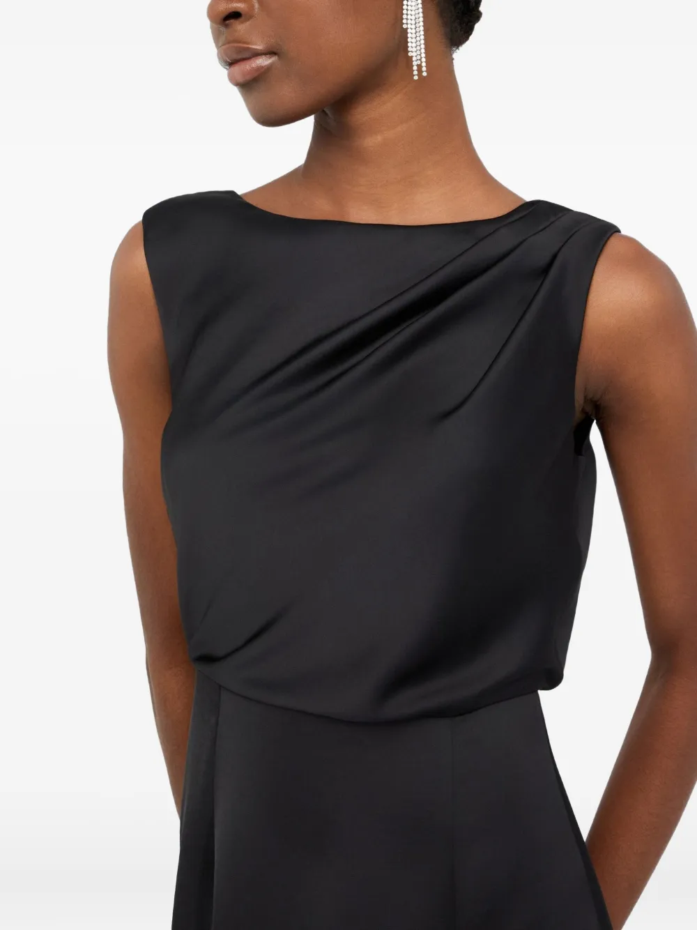 LIU JO Gedrapeerde jurk Zwart