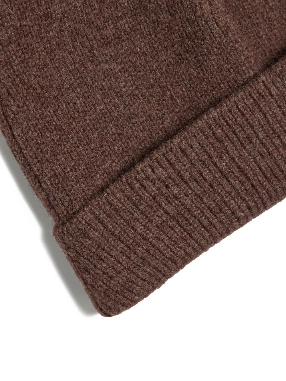 rolled brim beanie