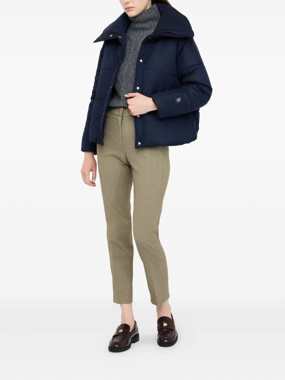 LIU JO Cigarette trousers - Beige