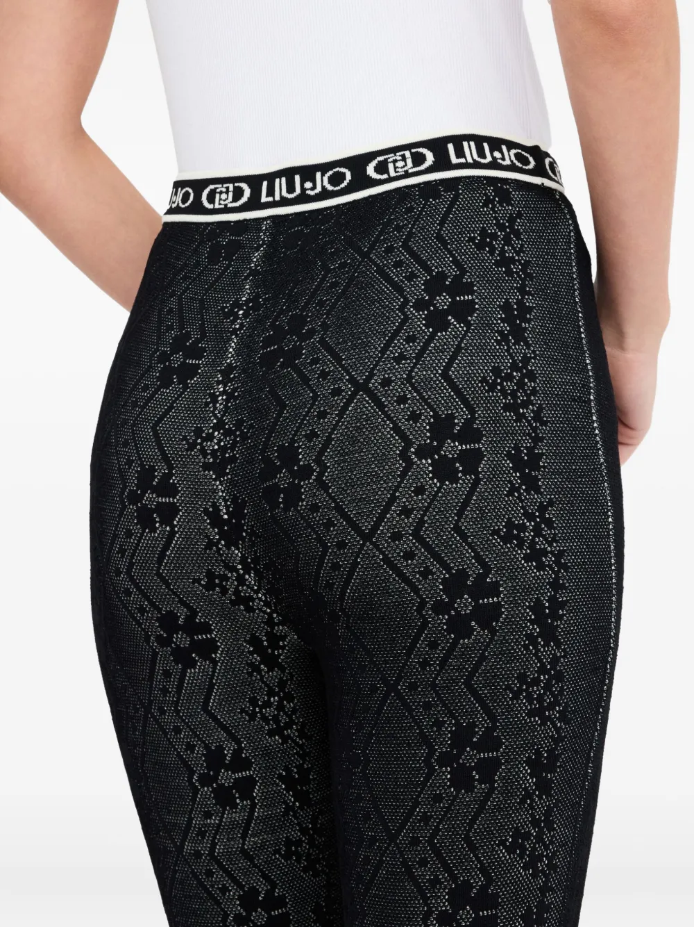 Liu •jo Liu Jo Better Trousers In Black