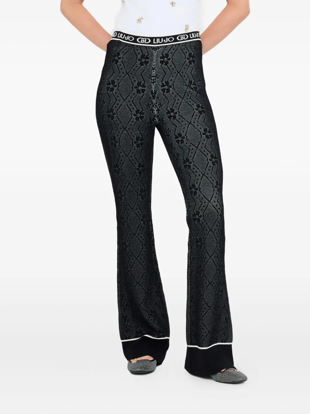 Liu •jo Liu Jo Better Trousers In Black