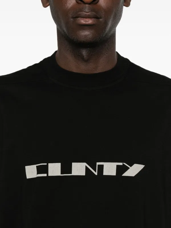 Rick Owens DRKSHDW graphic-print Sleeveless T-shirt | Black